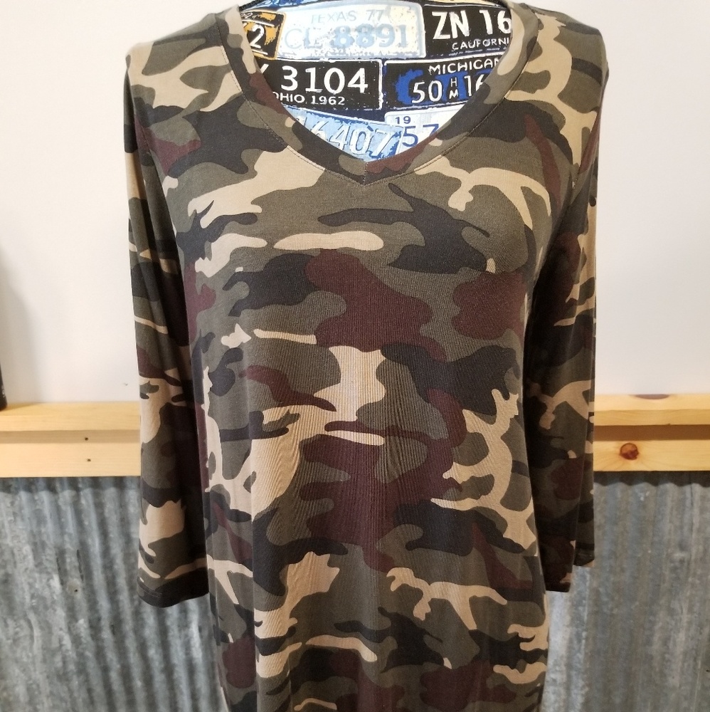 Camo Tunic
